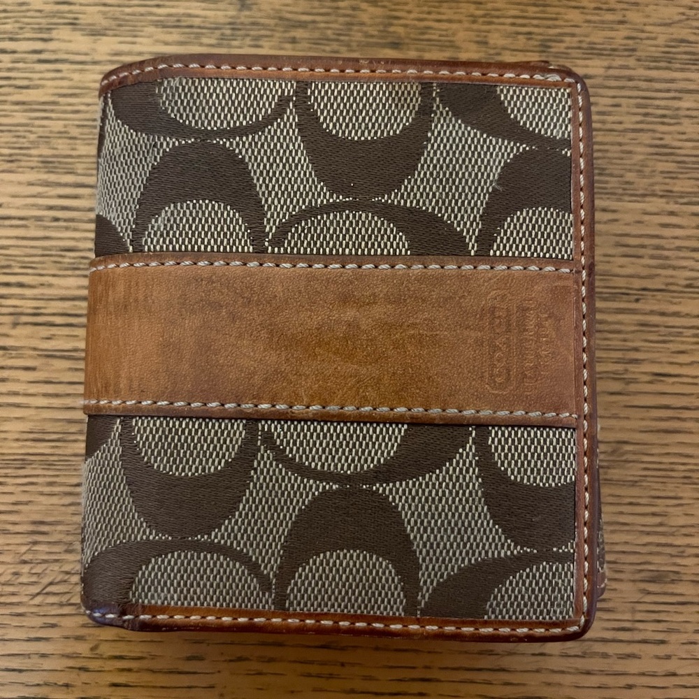 Genuine Coach Logo Wallet